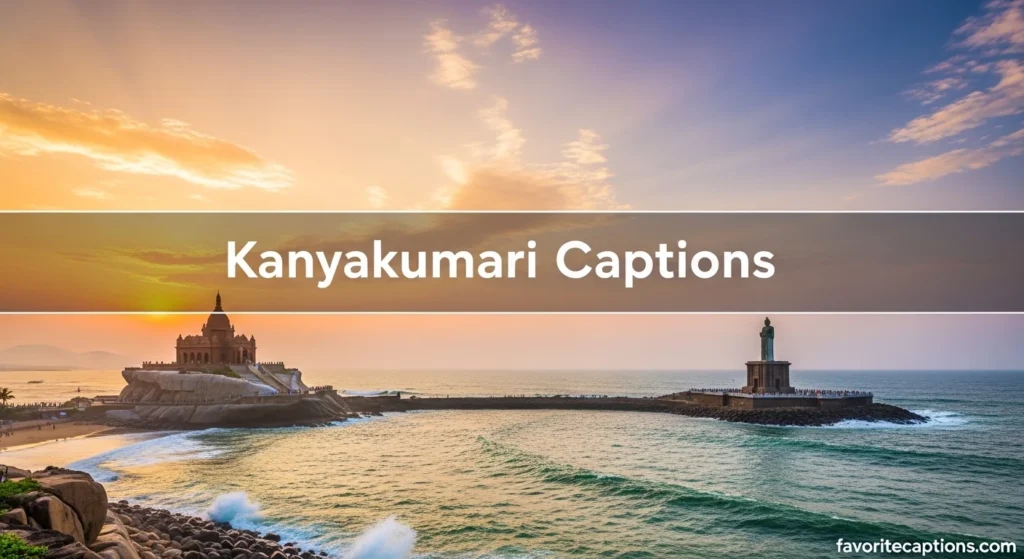 Kanyakumari Captions
