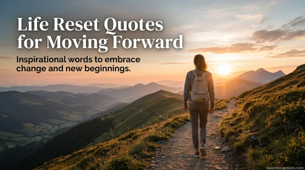Life Reset Quotes for Moving Forward