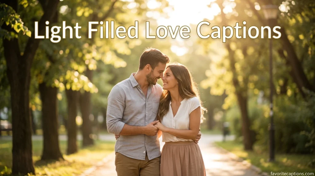 Light Filled Love Captions