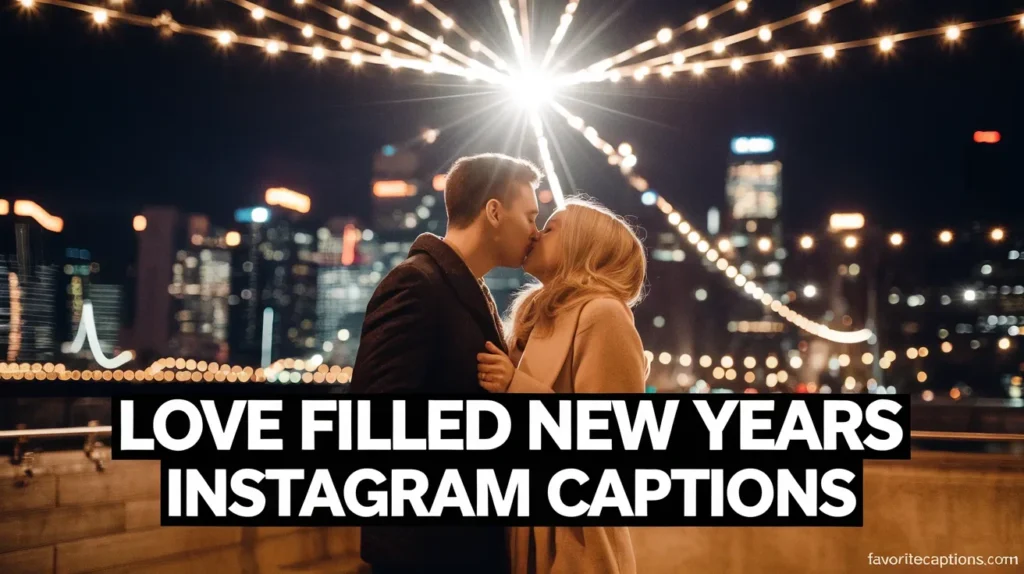 Love Filled New Years Instagram Captions
