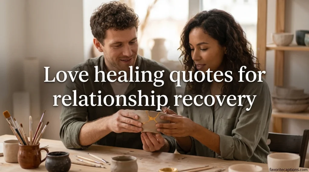 Love healing quotes for relationship recovery