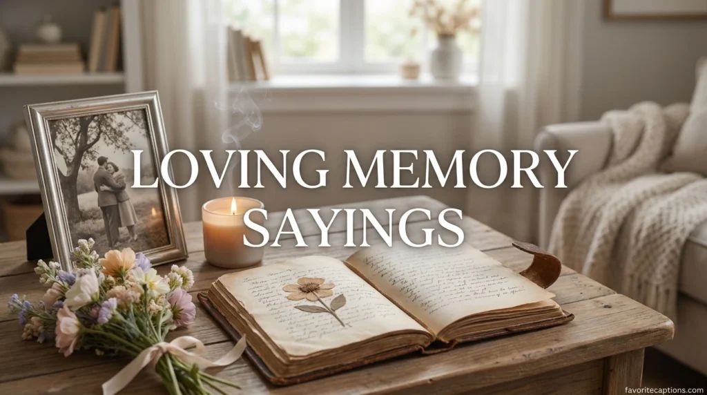 Loving memory sayings