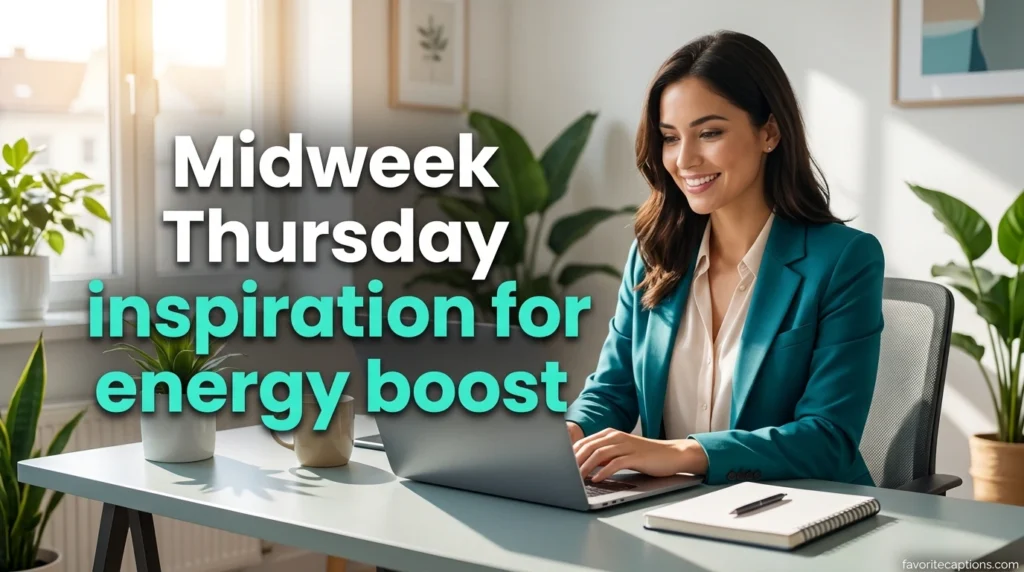 Midweek Thursday inspiration for energy boost