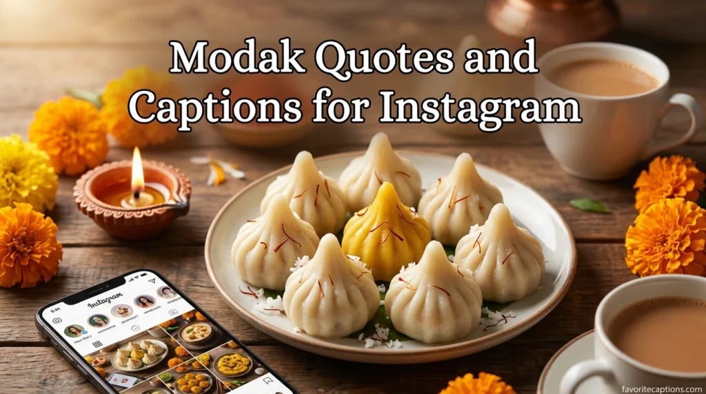 Modak Quotes and Captions for Instagram