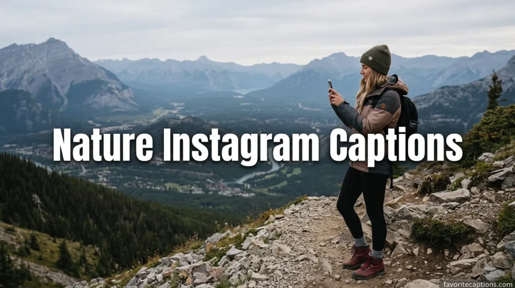 Nature Instagram Captions