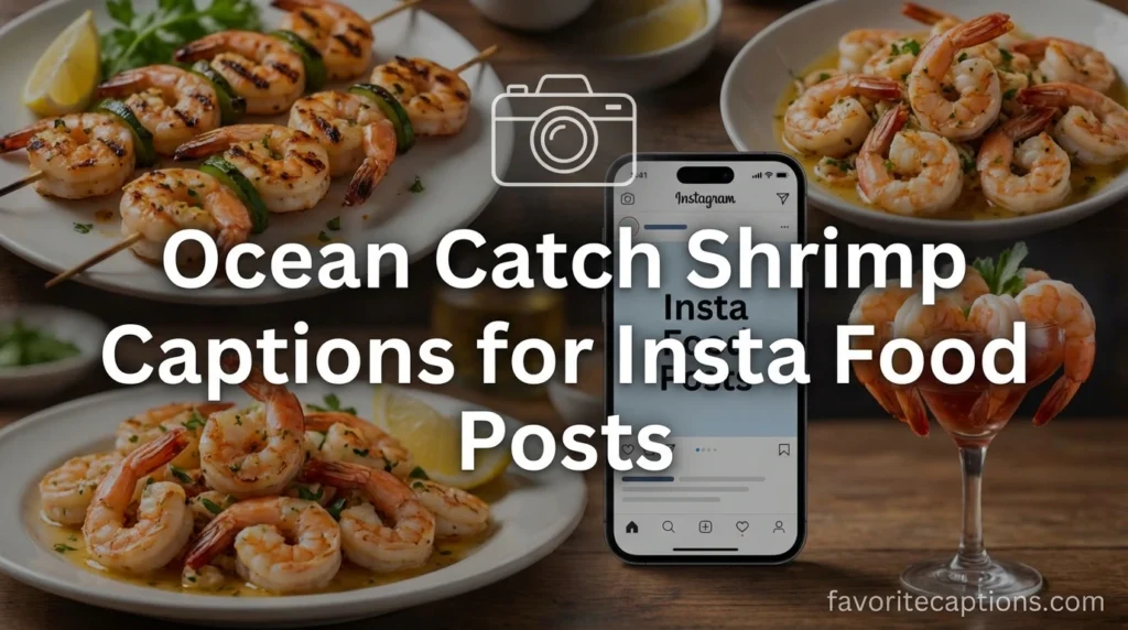 Ocean Catch Shrimp Captions for Insta Food Posts