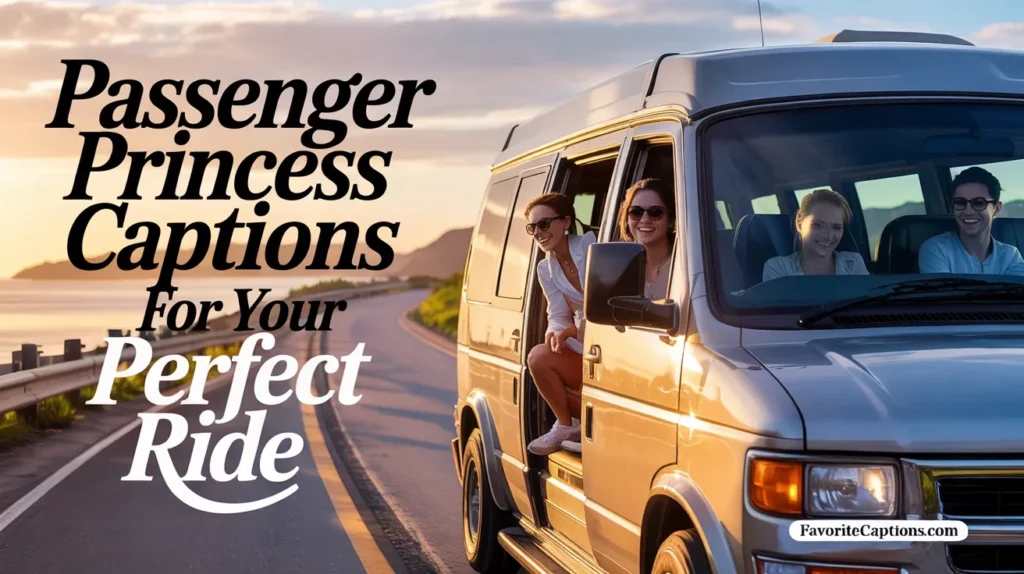 Passenger Princess Captions for Your Perfect Ride