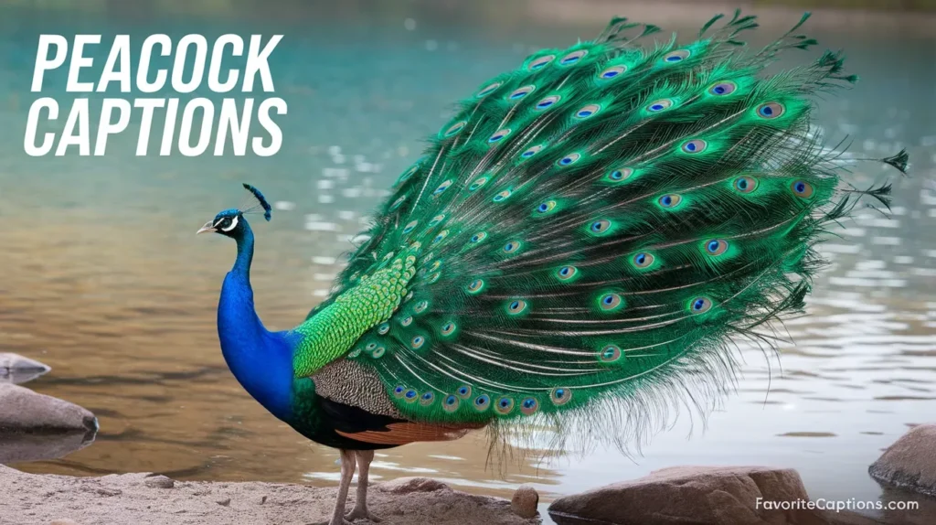 Peacock Captions
