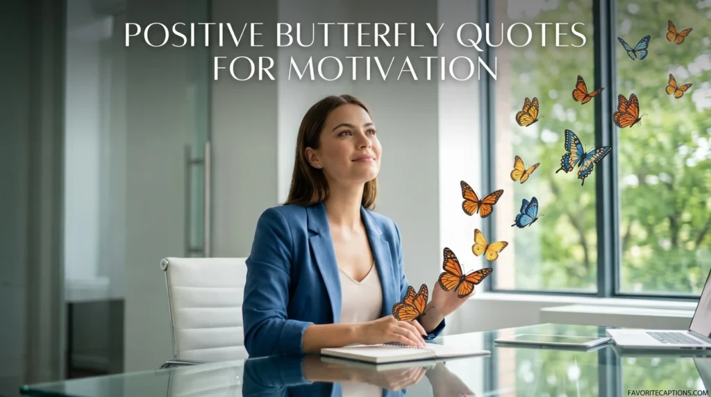 Positive Butterfly Quotes for Motivation