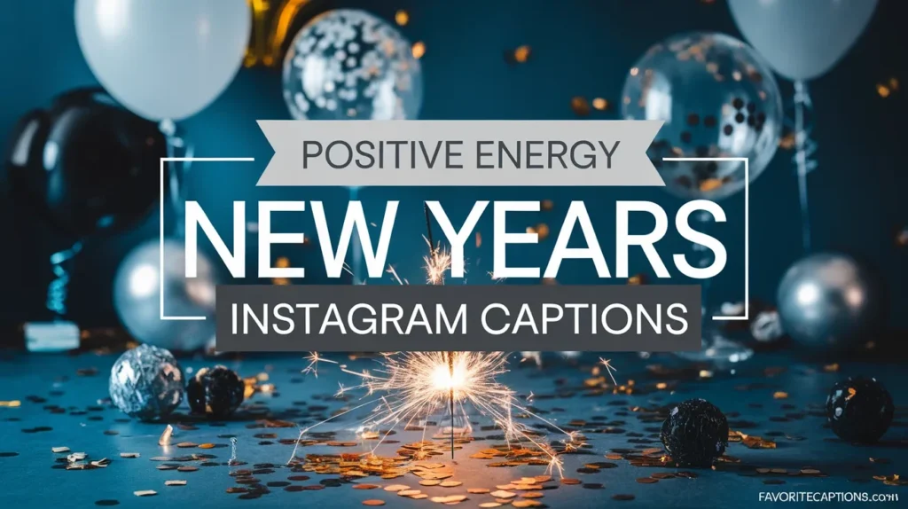 Positive Energy New Years Instagram Captions