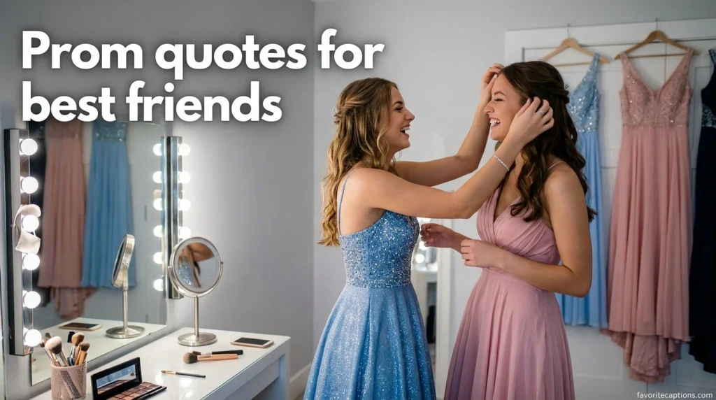 Prom quotes for best friends