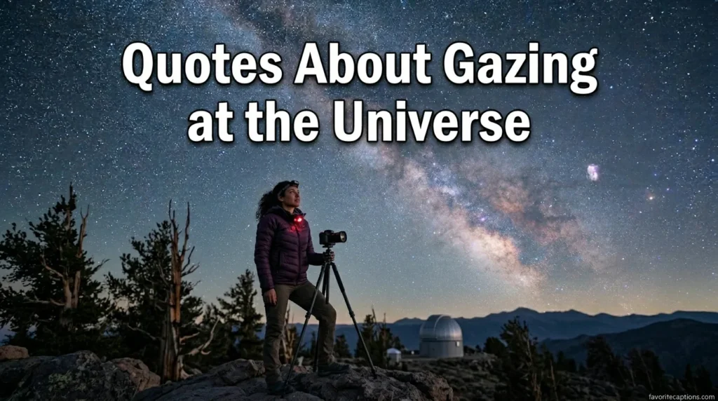 Quotes About Gazing at the Universe