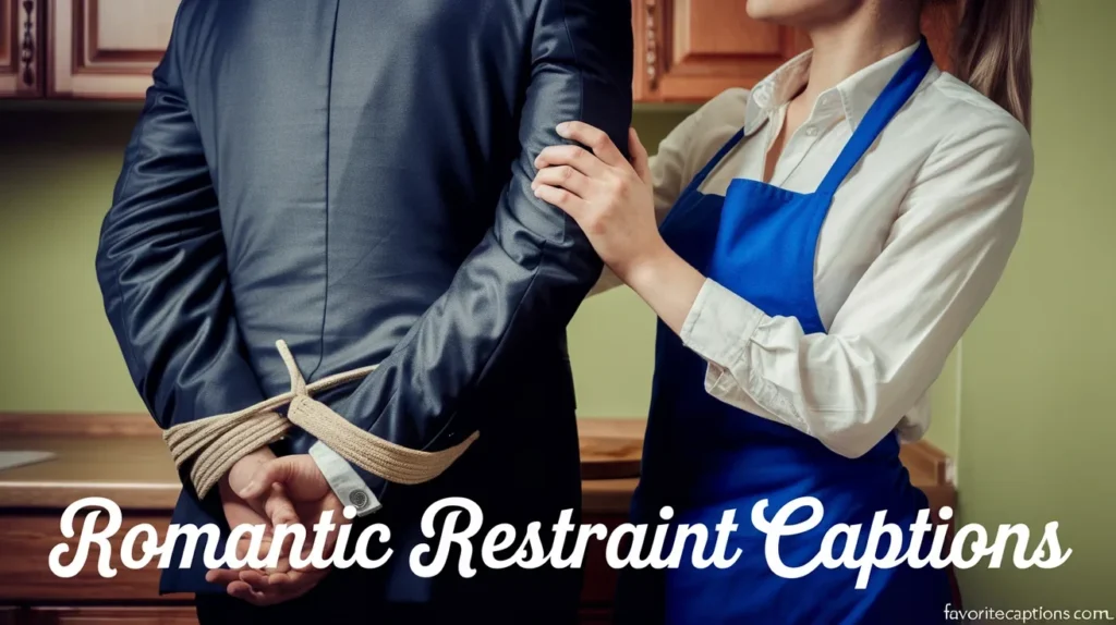 Romantic Restraint Captions