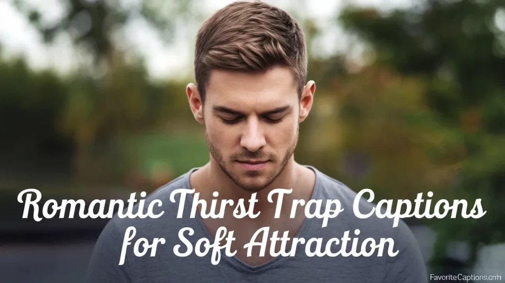 Romantic Thirst Trap Captions for Soft Attraction