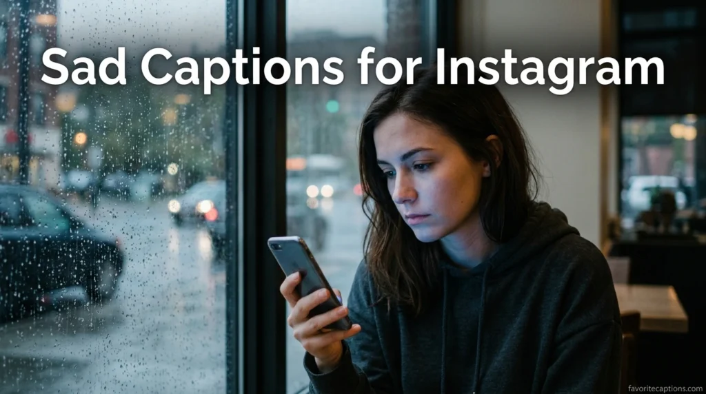 Sad Captions for Instagram