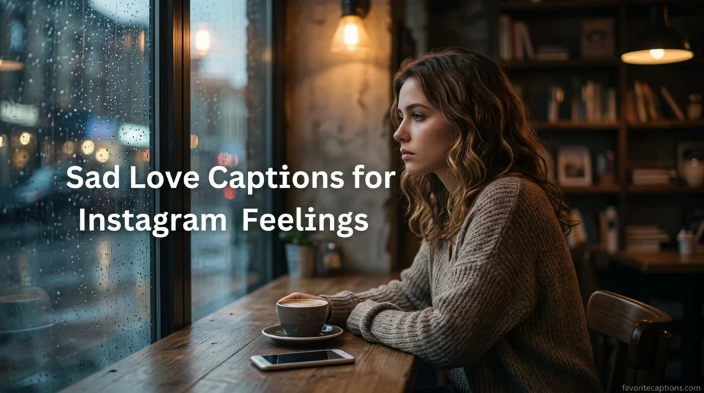 Sad Love Captions for Instagram Feelings