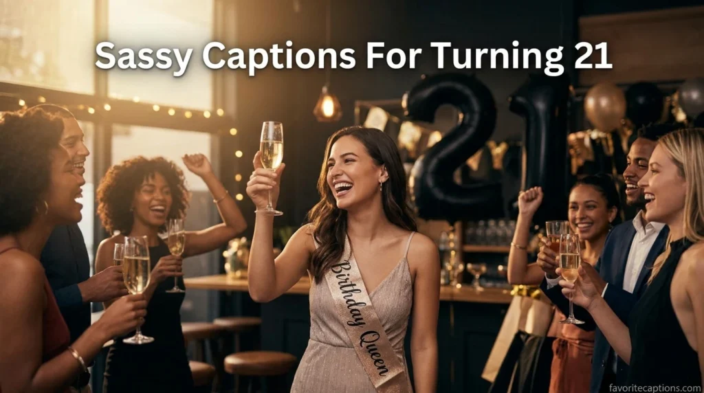 Sassy Captions For Turning 21