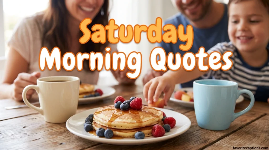 Saturday Morning Quotes
