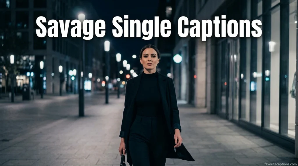 Savage Single Captions