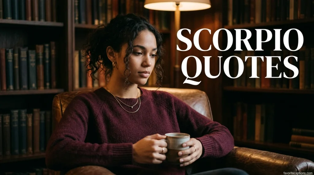 Scorpio Quotes