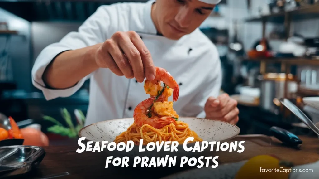 Seafood Lover Captions for Prawn Posts