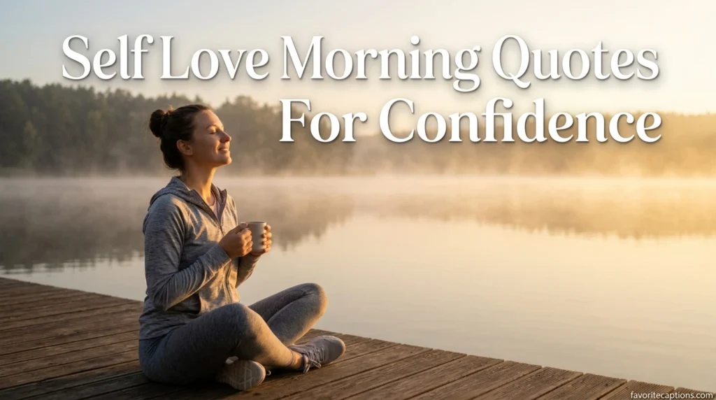Self Love Morning Quotes For Confidence