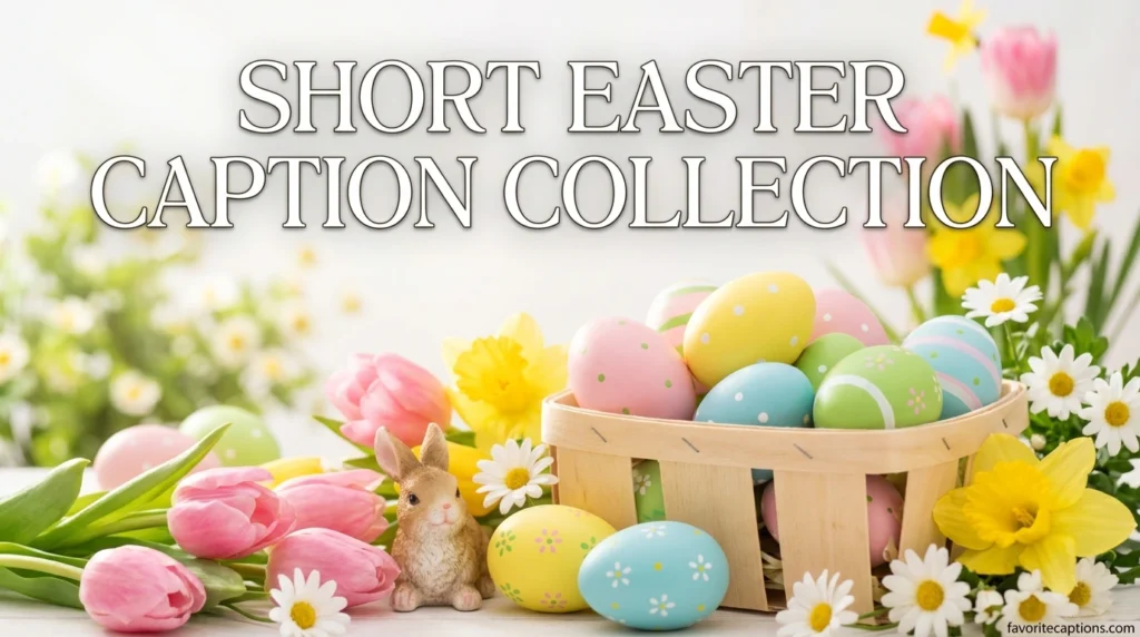 Short Easter Caption Collection
