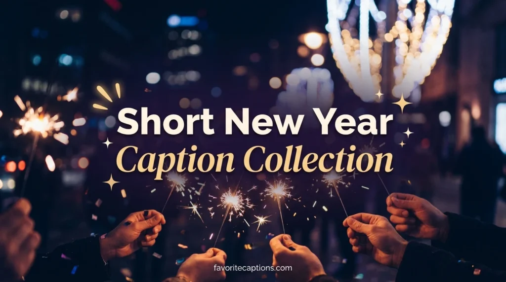 Short New Year Caption Collection