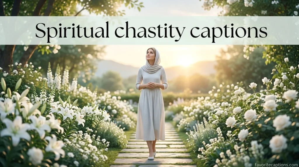 Spiritual chastity captions