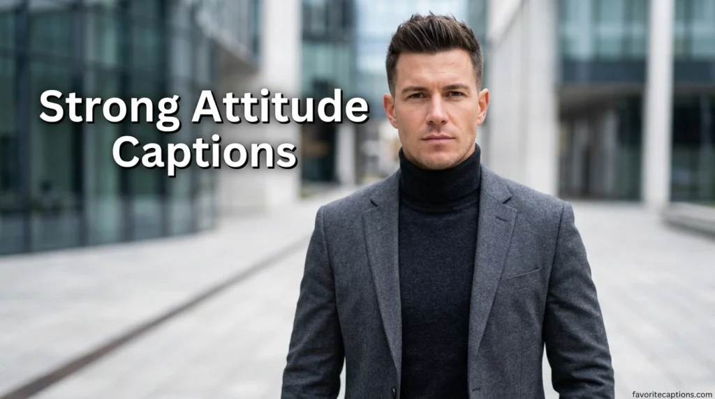 Strong Attitude Captions