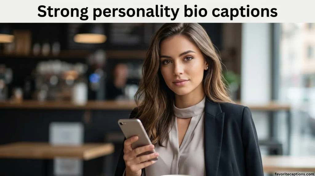 Strong personality bio captions