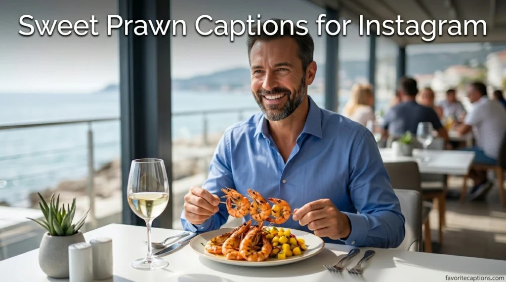 Sweet Prawn Captions for Instagram