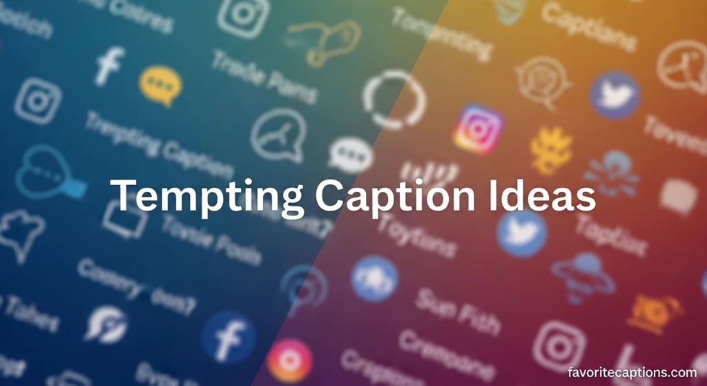 Tempting Caption Ideas