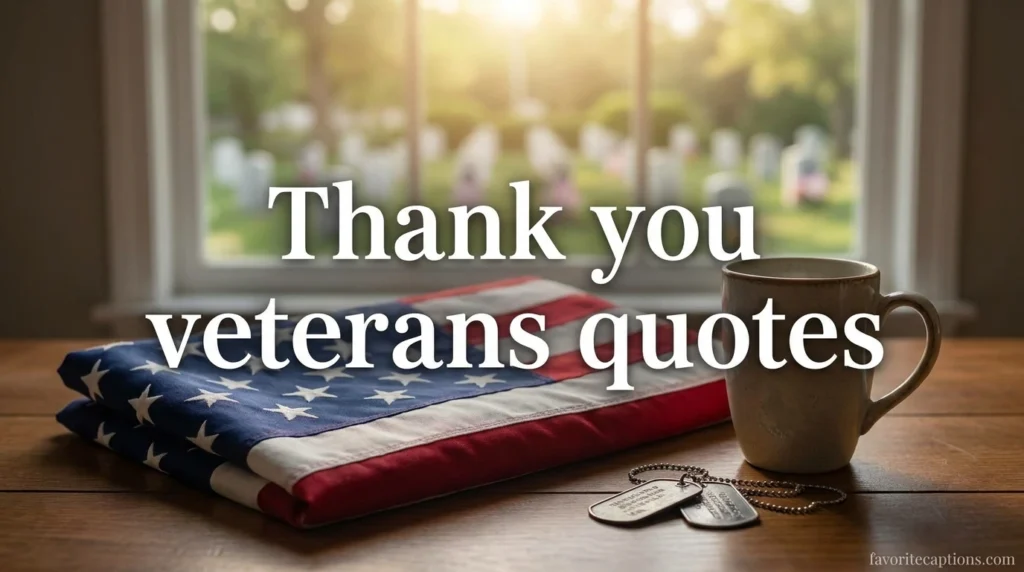 Thank you veterans quotes