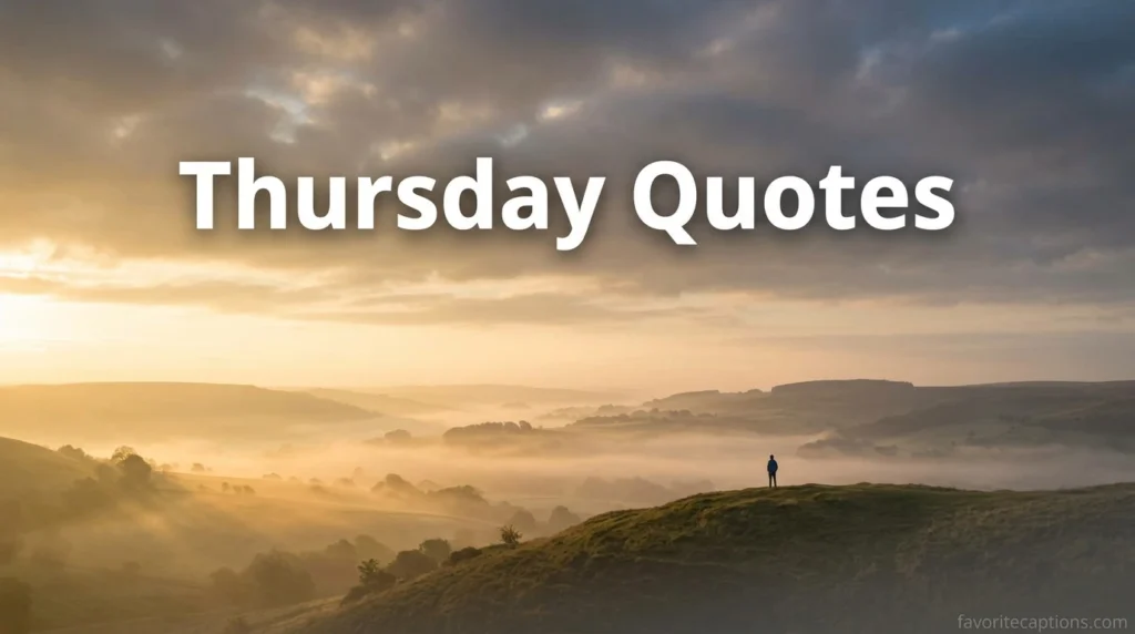 Thursday Quotes