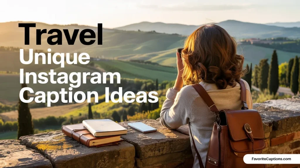 Travel Unique Instagram Caption Ideas 