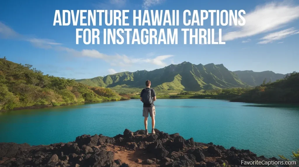 Adventure Hawaii captions for Instagram thrill