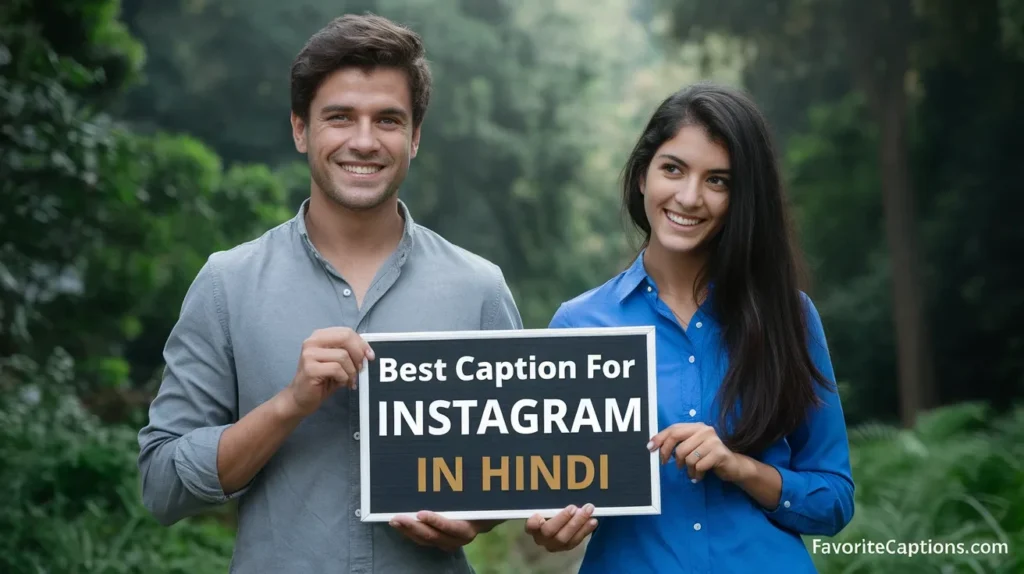 Best Caption for Instagram in Hindi