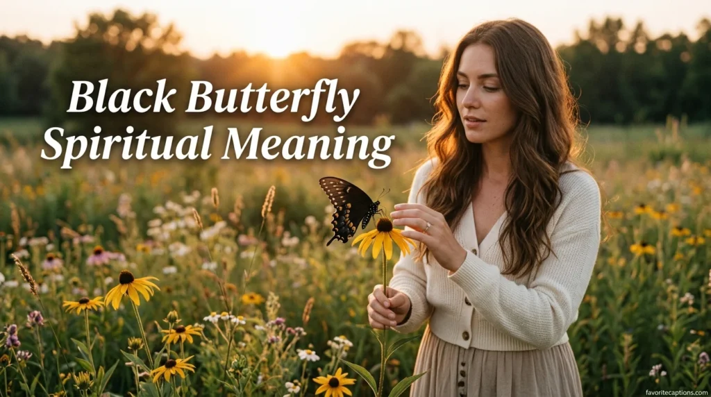 Black Butterfly Spiritual Meaning