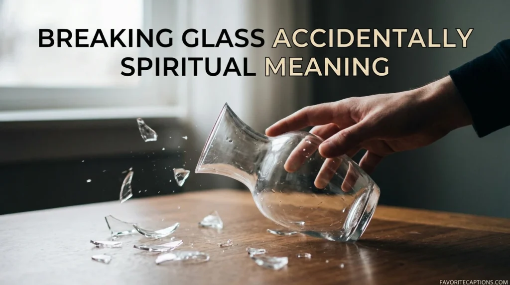 Breaking Glass Accidentally Spiritual Meaning
