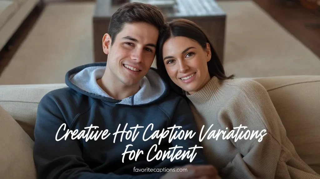 Creative Hot Caption Variations for Content