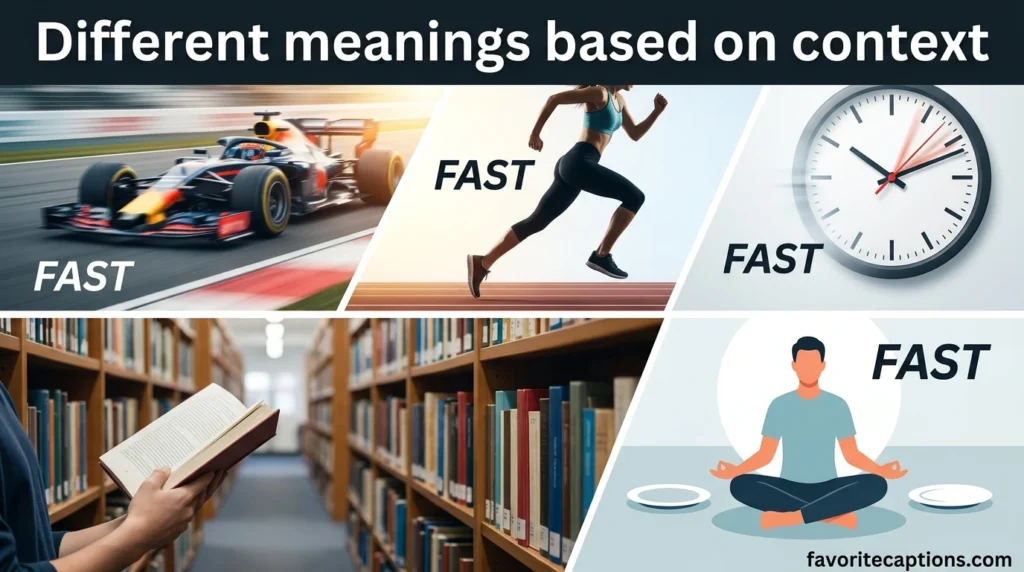 Different meanings based on context