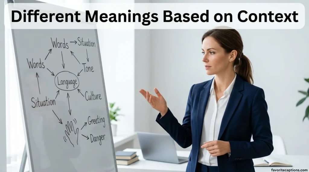 Different Meanings Based on Context