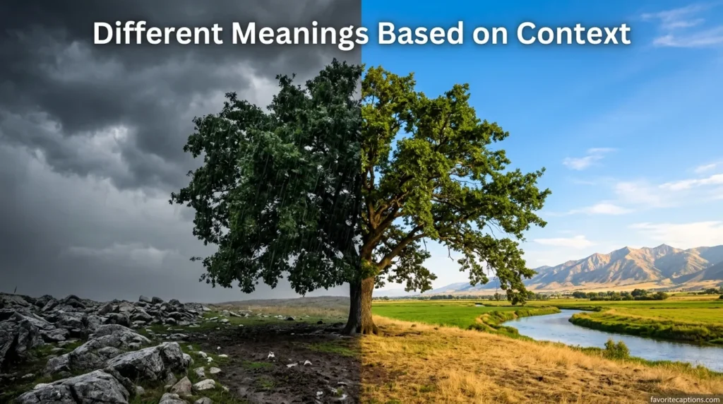 Different Meanings Based on Context