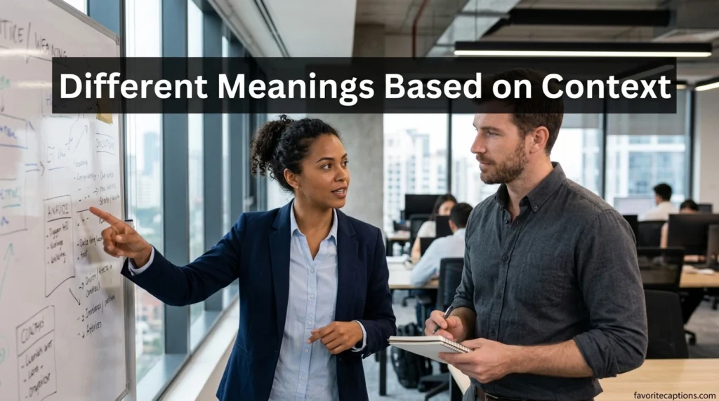 Different Meanings Based on Context