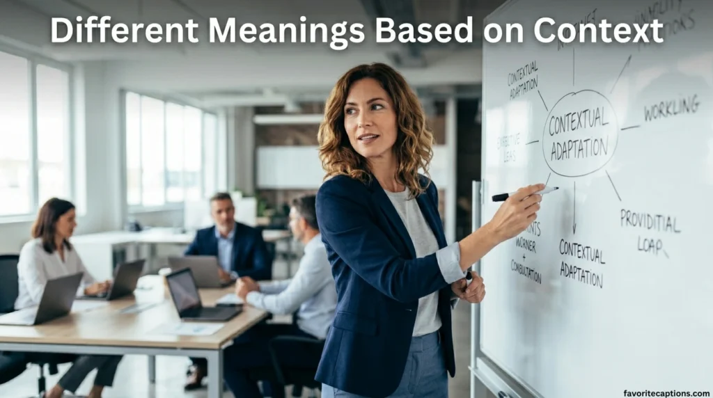 Different Meanings Based on Context