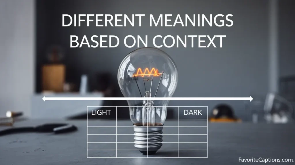 Different Meanings Based on Context