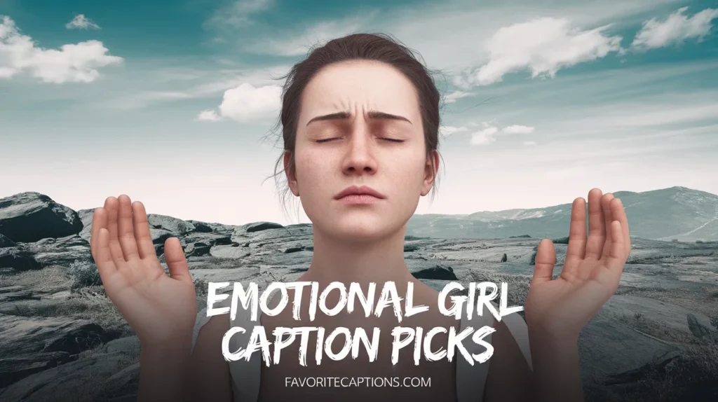 Emotional Girl Caption Picks