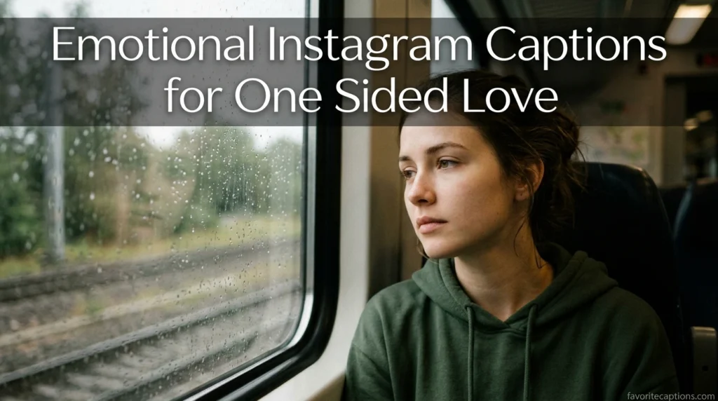 Emotional Instagram Captions for One Sided Love