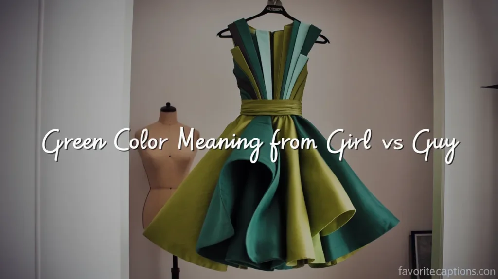 Green Color Meaning From Girl vs Guy
